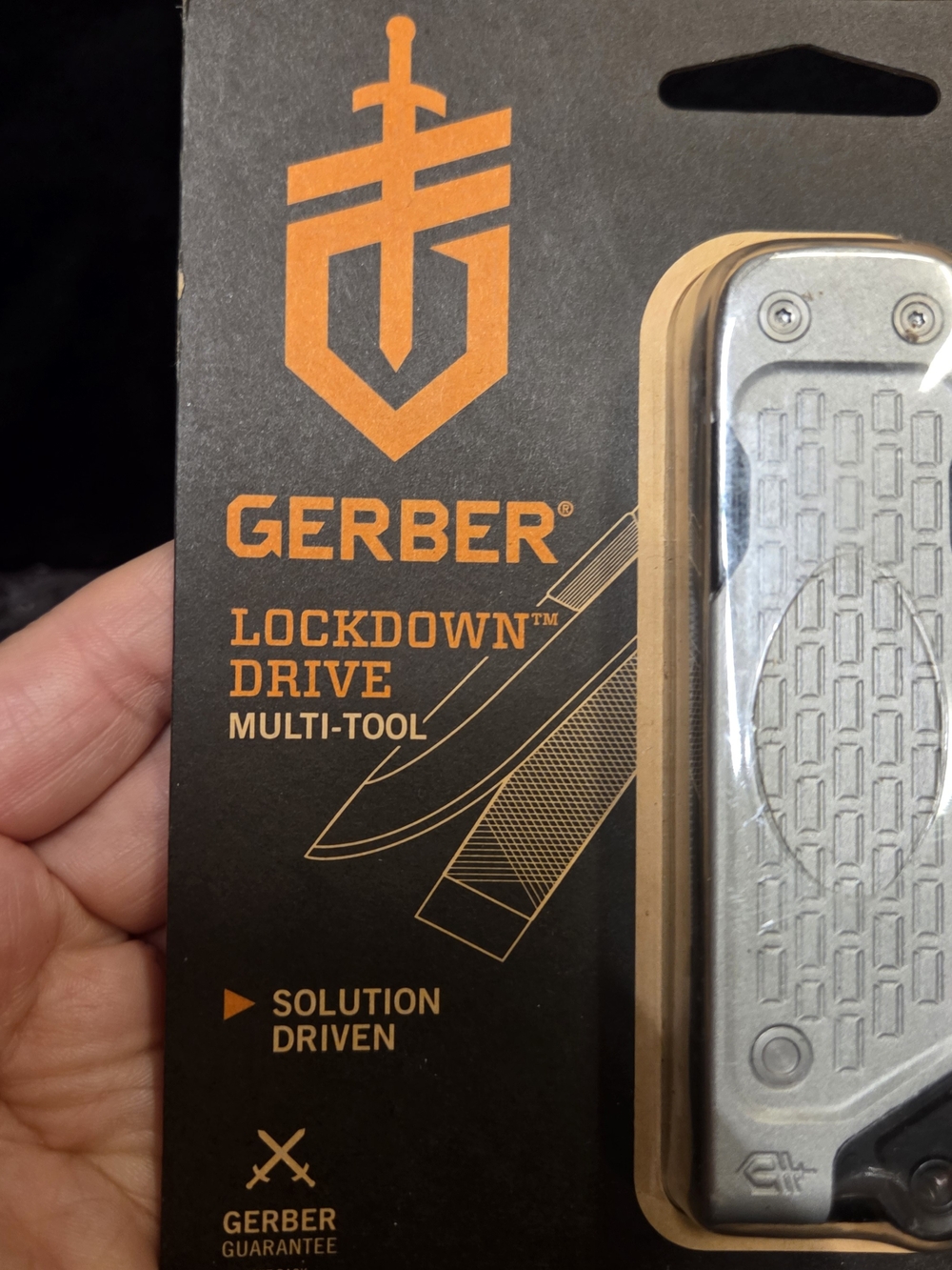 Gerber 3705 Lockdown Driver Multitool (7 Tools) Color: Silver - Picture 3 of 4